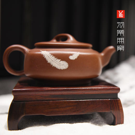 LYB紫砂壶 羽乐无穷（清水泥) 商品图8