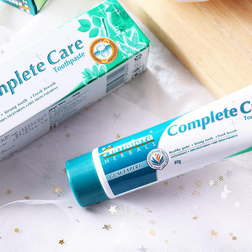 印度草本护理牙膏80克 纯素牙膏 Himalaya 商品图2