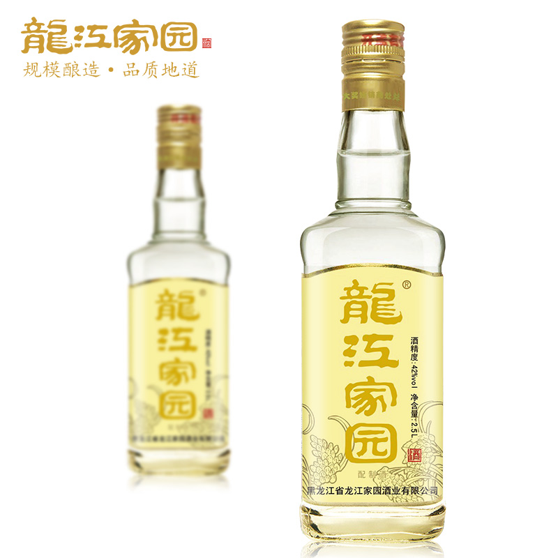 【酒厂直供】东北酒 龙江家园酒 42度 五斤装 2500ml