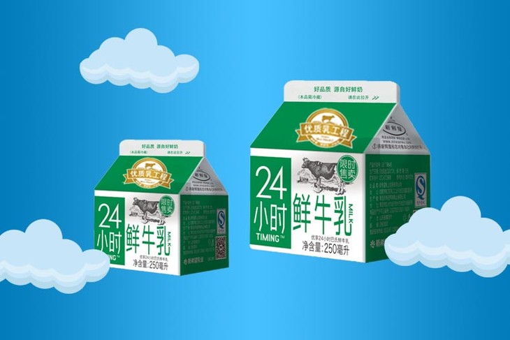 新希望(琴牌)24小时巴氏鲜牛乳250ml