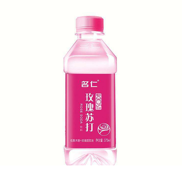 名仁玫瑰苏打水375ml 苏打水