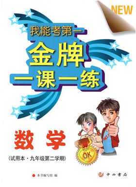 我能考第一金牌一课一练数学试用本九年级第二学期中西书局