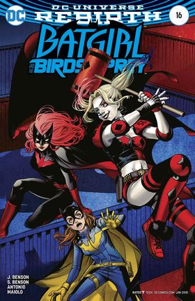 蝙蝠女孩和猛禽小队 斜线 Batgirl and the Birds of Prey（2016）变体