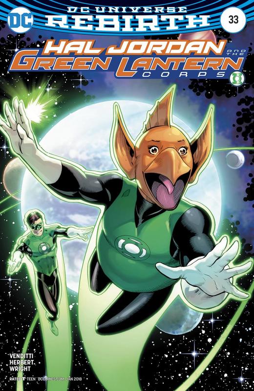 哈尔乔丹与绿灯军团 主刊 Hal Jordan and the Green Lantern Corps（2016）变体 商品图8