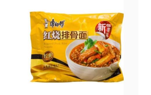 【方便面】康师傅袋红烧排骨面 商品图0