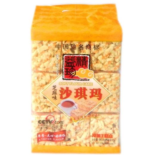 精益珍芝麻沙琪玛518g/袋 商品图0