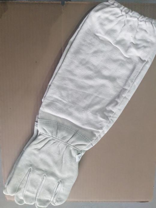 【正品保证】汪氏蜂药蜂具羊皮手套养蜂专用手套蜂具防蜂手套出口品质 商品图6