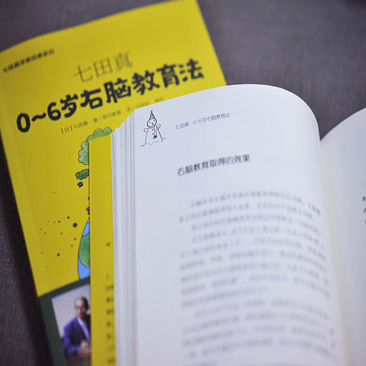 七田真系列丛书 七田真：0~6岁右脑教育法 商品图1