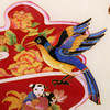 福禄寿喜 珐琅画四条屏 商品缩略图4