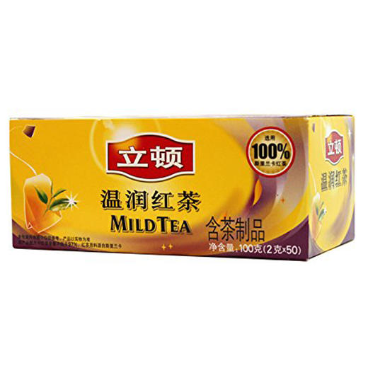 立顿温润红茶2g*50包/盒 商品图0