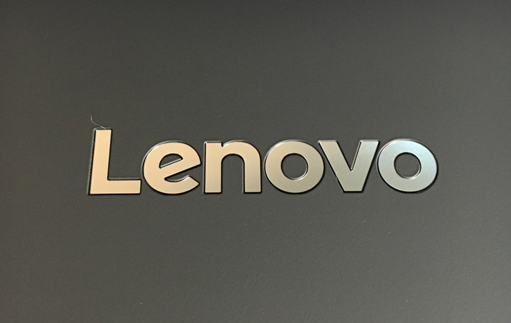 a面的lenovo logo