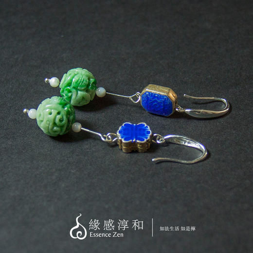 翡翠宫廷耳饰○缘感淳和 商品图0