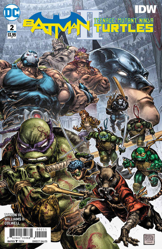蝙蝠侠/忍者神龟 V2 斜线 Batman Teenage Mutant Ninja Turtles Il（2018）普封 商品图4