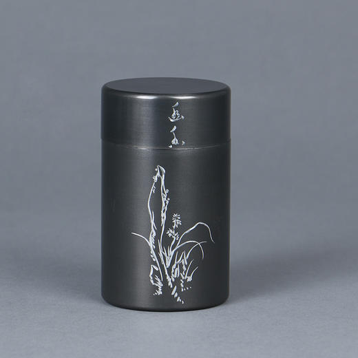 茶道配件-茶叶罐-纯锡4君子（梅兰竹菊）、开元、清蕊、兰心多款可选 商品图9
