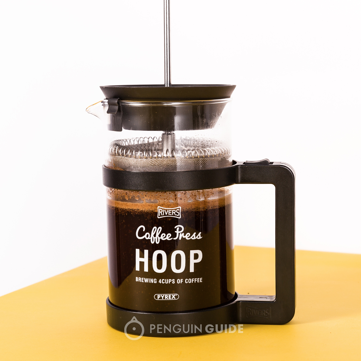 日本rivers hoop 法压壶 720ml 黑色 单品
