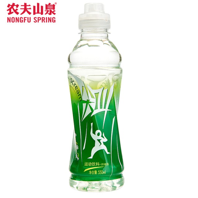 农夫山泉尖叫运动饮料柠檬味(纤维型)550ml