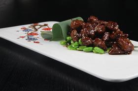 雪花牛肉粒