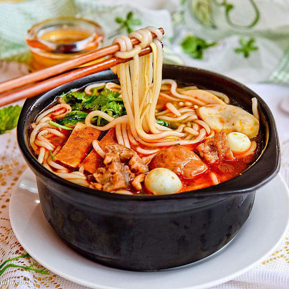 【苏记】麻辣砂锅土豆粉/削面/两掺(含餐盒1元)