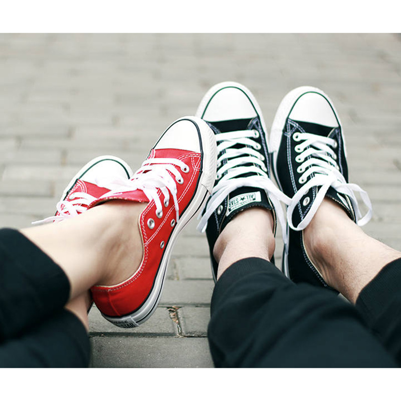 converse匡威男女款明星同款帆布鞋运动板鞋情侣款复古跑鞋
