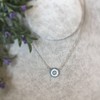 925银蓝眼睛系列项链160559 商品缩略图2
