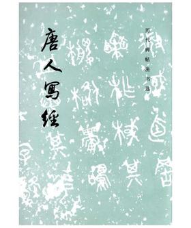 历代碑帖法书选·唐人写经（1.3）(平)