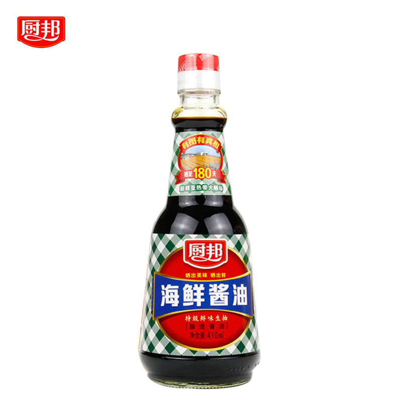 厨邦海鲜酱油410ml