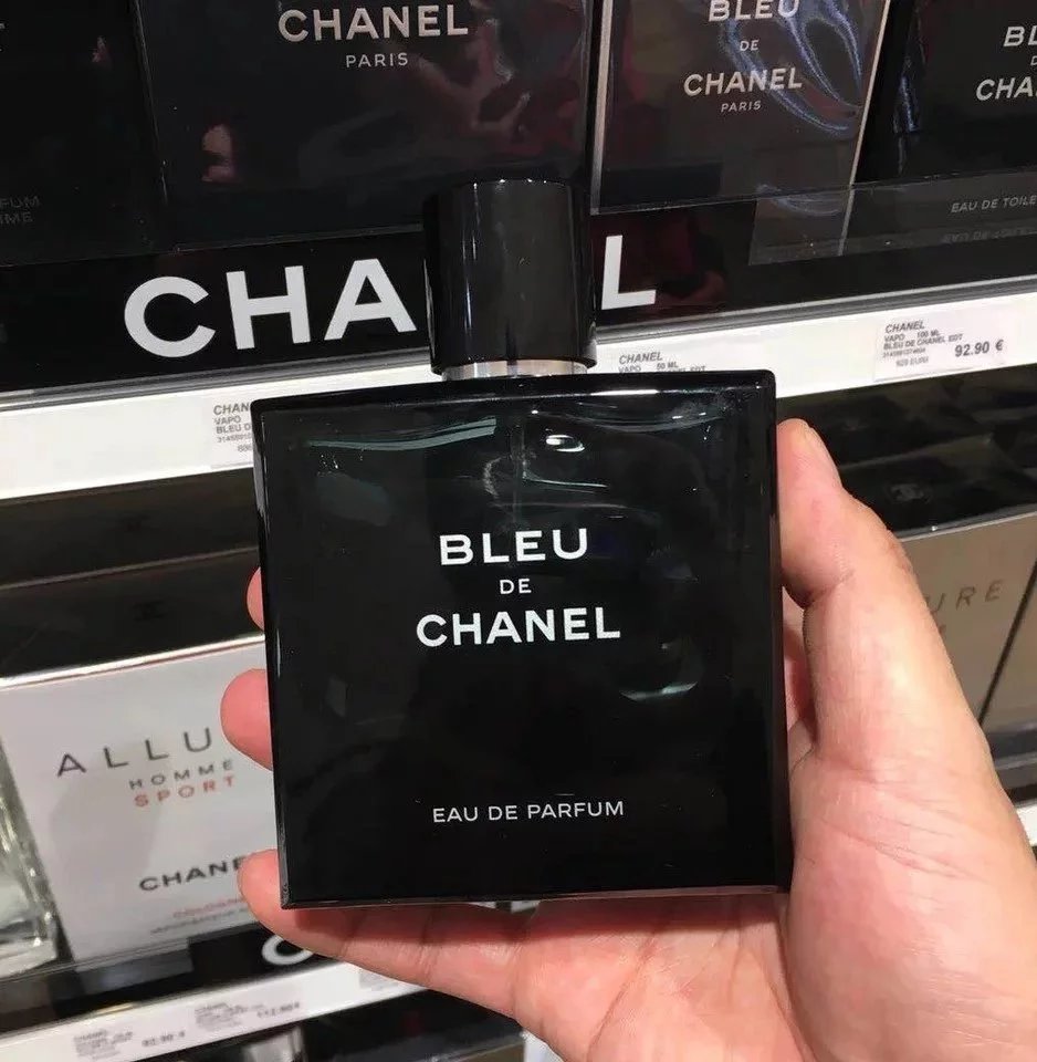 内购品正品有盒 香奈儿男士蔚蓝淡香水100ml bleu edt