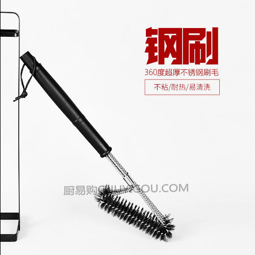 专业厨房刷锅钢刷【经久耐用/手感舒适】酒店后厨专业工具 商品图1