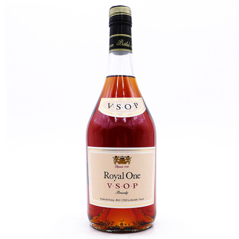 法国白兰地france royal one vsop皇家一号白兰地700ml