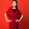 （永久下架）【祈福2018】万事利祈福彩真丝绒围巾 年货节期间赠送一条价值198元的祈福颂彩 商品缩略图0