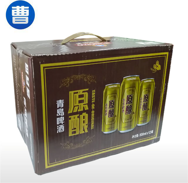 [啤酒]青岛原酿500ml*12罐