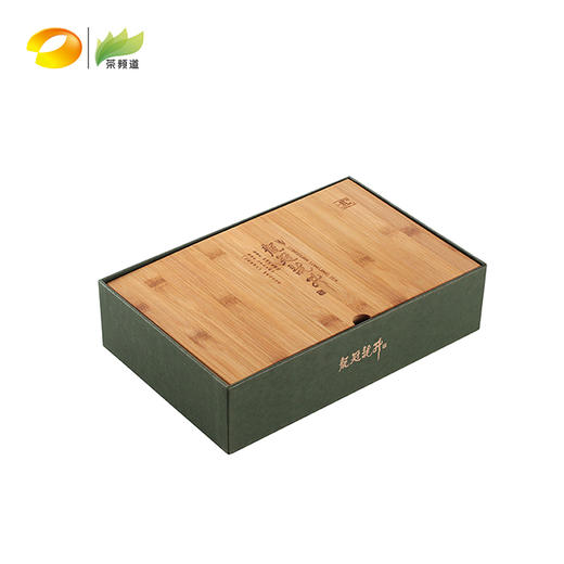 【2018新茶现货】绿茶 龙冠 2018年木碗钉老树龙井礼盒 200g 商品图2