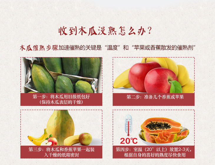 【新鲜季】广东雷州冰糖心木瓜肉质细腻 香甜多汁 新鲜采摘 包邮到家