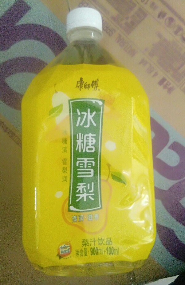 康师傅冰糖雪梨饮品1l