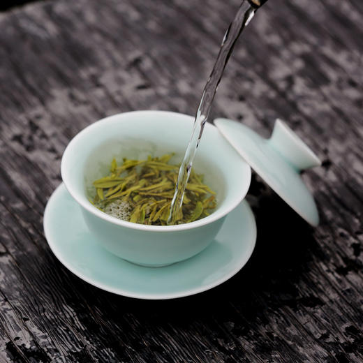 G20用茶龙冠龙井茶 茶叶研究所的正宗龙井43金碗钉/中茶108金碗钉 商品图2