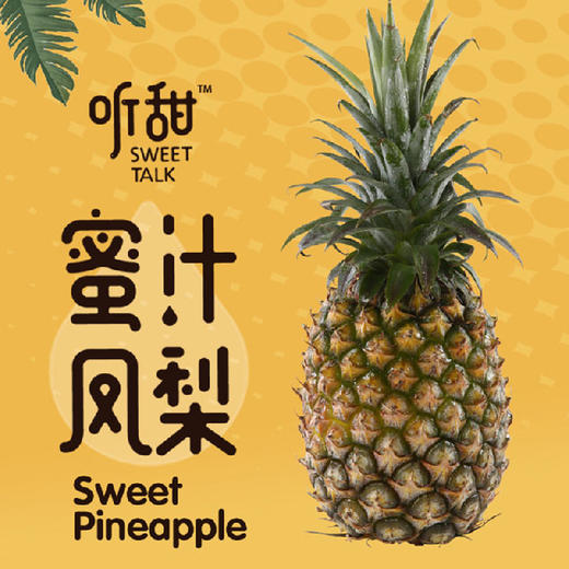海南金砖蜜汁凤梨5斤装 商品图2