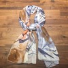 桑蚕丝印花长巾 (外贸余款ANNE KLEIN) 商品缩略图6