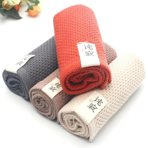 【纯棉干爽，柔软透气】极限32股蜂窝礼品毛巾  70g 商品图3