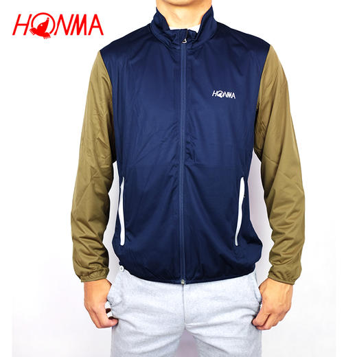 HONMA 高尔夫服装 男士防风夹克 轻薄皮肤外套 HMBC302002 商品图2