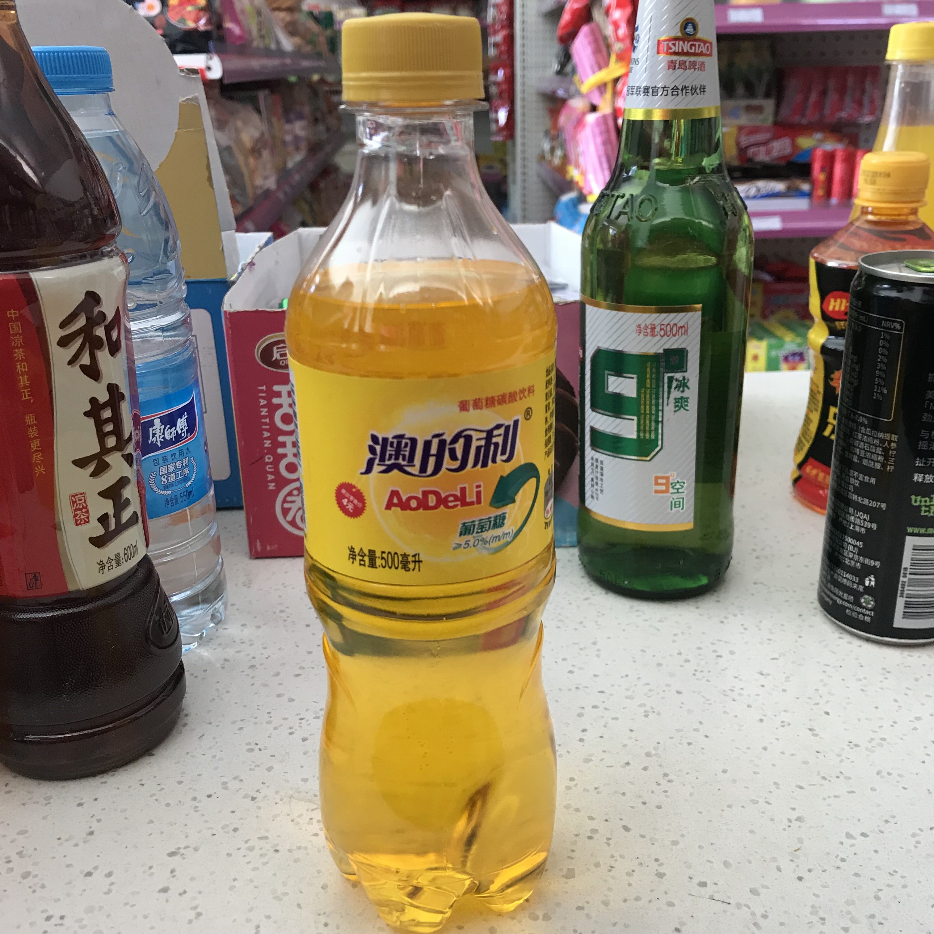 澳的利葡萄糖碳酸饮料(15瓶)