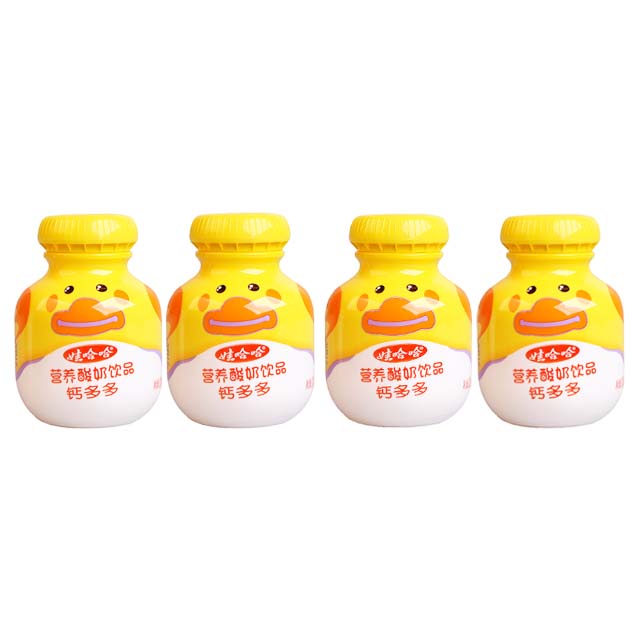 娃哈哈营养酸奶饮品钙多多200克×4瓶