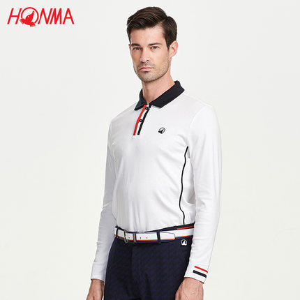 HONMA 男士高尔夫男装运动POLO衫 HMDQ700B942 商品图3