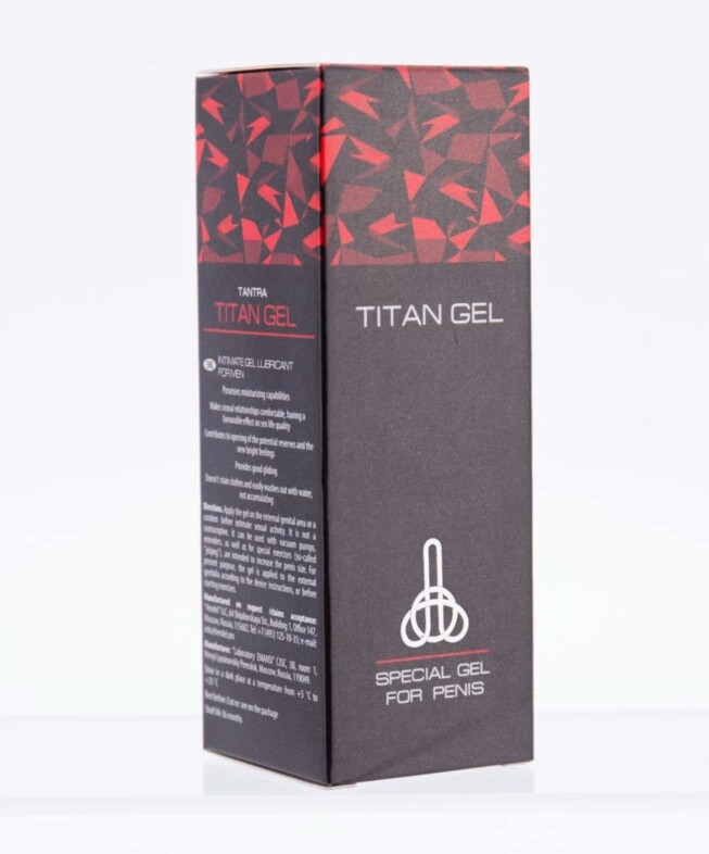 外贸专供titan gel俄罗斯泰坦凝胶增大膏外用增粗延时