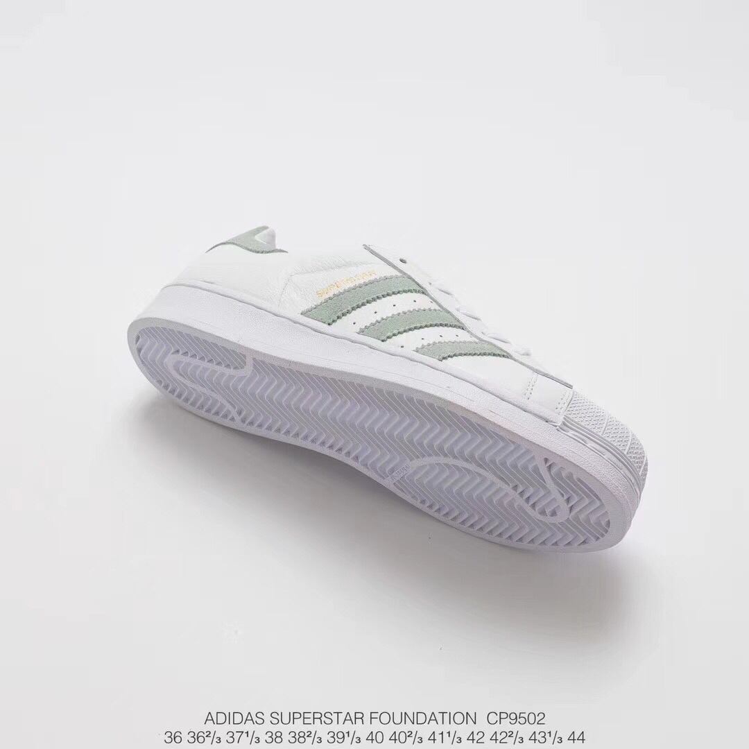 adidas originals superstar 贝壳头金标!eva软底荔枝