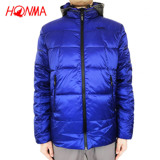 HONMA 高尔夫服装 男子高尔夫双层防寒外套滑雪夹克棉服保暖透气 HMBD201006 商品图3