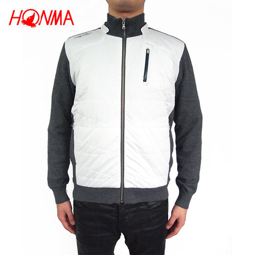 HONMA 高尔夫服装 男士百分百羊毛外套 毛衣夹克 HMBQ502018 商品图0