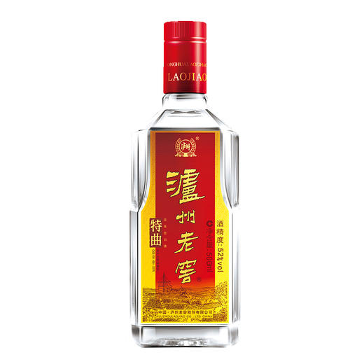 【特曲官旗】52度泸州老窖中华老字号特曲500ml*6 整箱 （第九代）浓香型白酒 商品图2