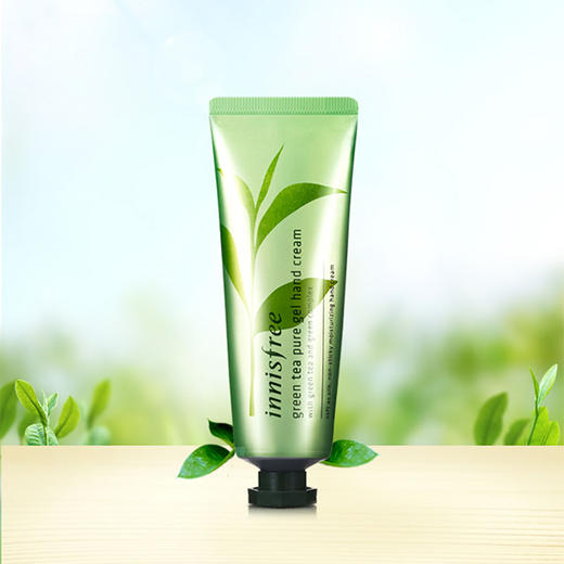 韩国 Innisfree悦诗风吟绿茶橄榄油菜花护手霜50ML滋润保湿防干裂 商品图0