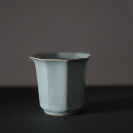 晓栋窑 天青八方杯 商品图0