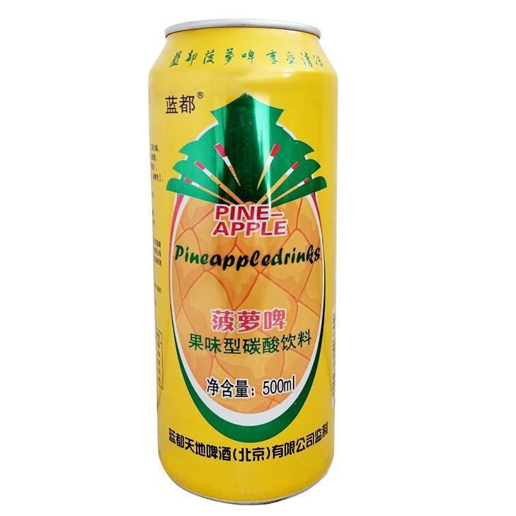 蓝嘟菠萝啤500ml*9罐/提